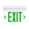 L1 LED Exit Sign 3.5W, Clear and Green, Emergency Watt 1.5W LOC-EXIT-3.5WGLW-CL - alternate 1